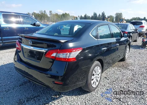 2015 Nissan Sentra S from USA, damaged, VIN 3N1AB7AP4FY340238